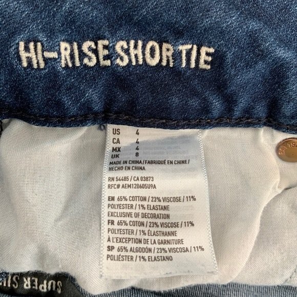 American Eagle Outfitters Hi-Rise Shortie 4 - Picture 3 of 6